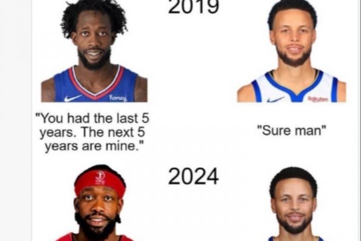 5年后再对比库里！美媒：贝弗利真的以为自己加入了一支冠军之师