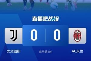 米兰前6轮意甲联赛有4场不丢球，上一次做到还是在2006-07赛季